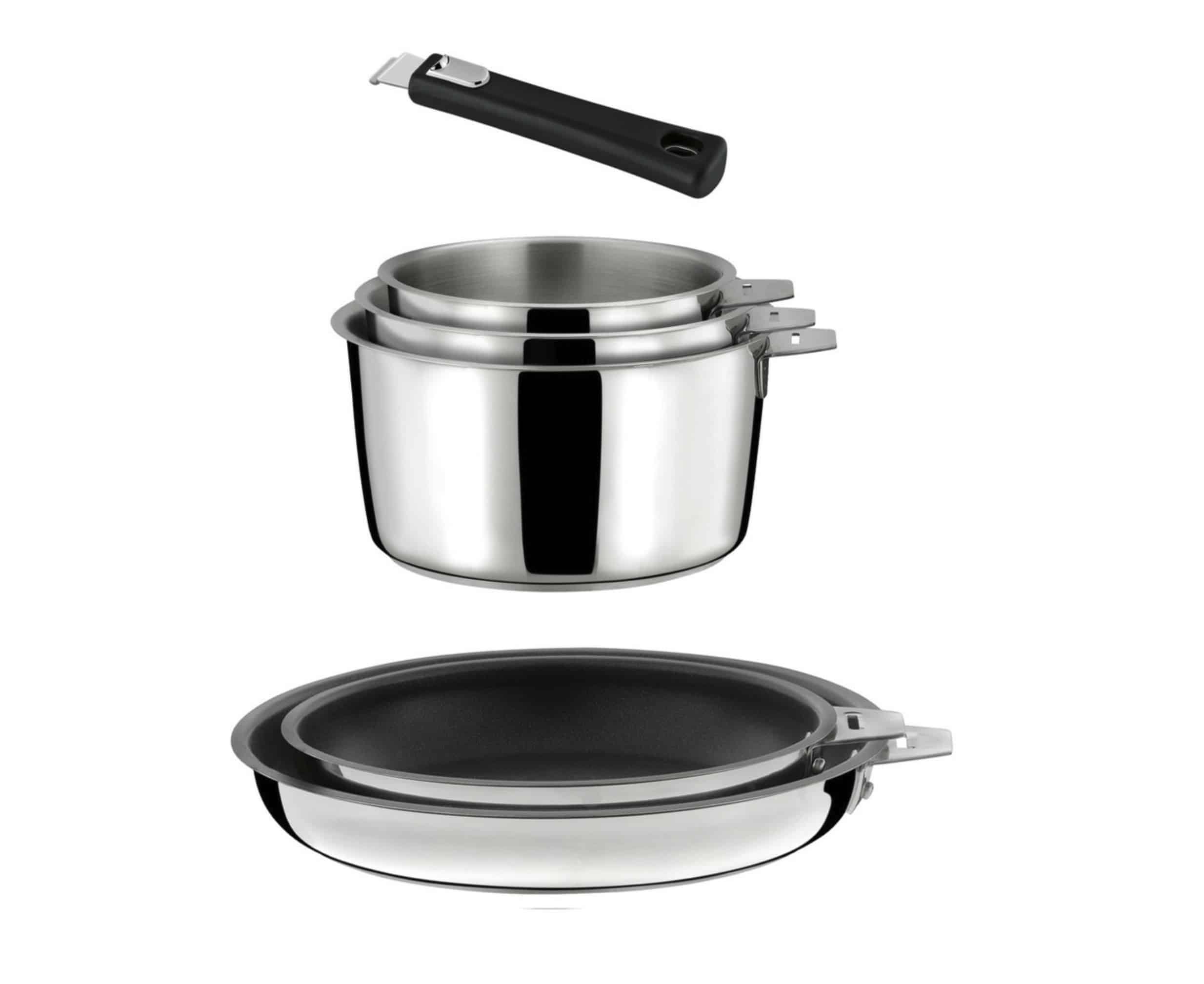 Les ingrédients de qualité supérieure : de l'inox 18/10 et de la céramique au menu