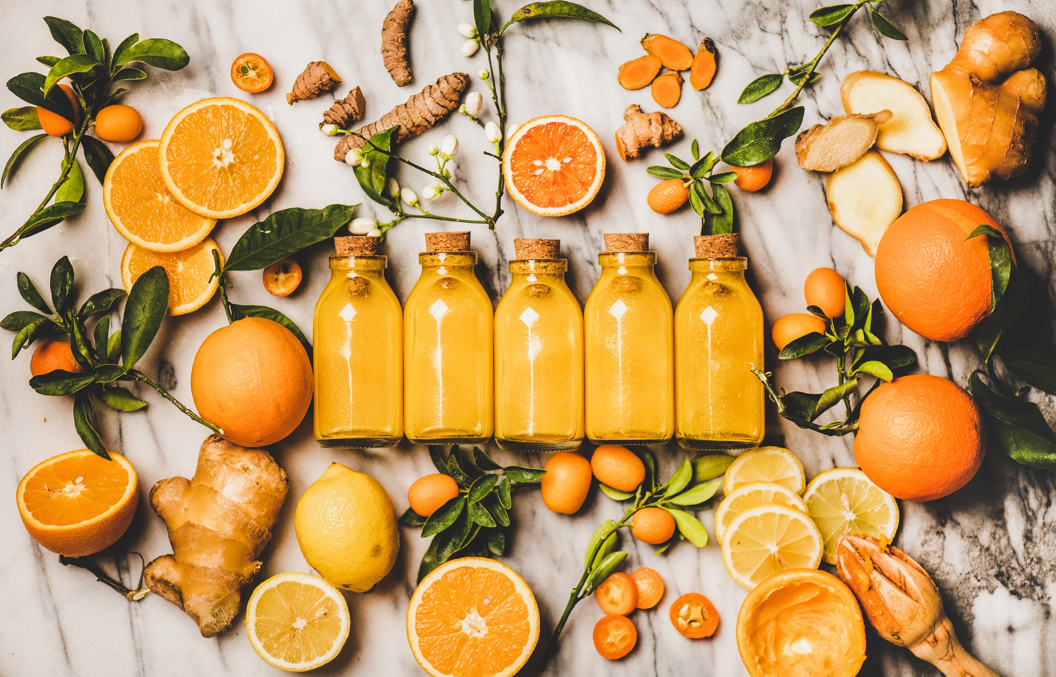 Le bouclier doré : orange, curcuma et poivre pour une immunité au top