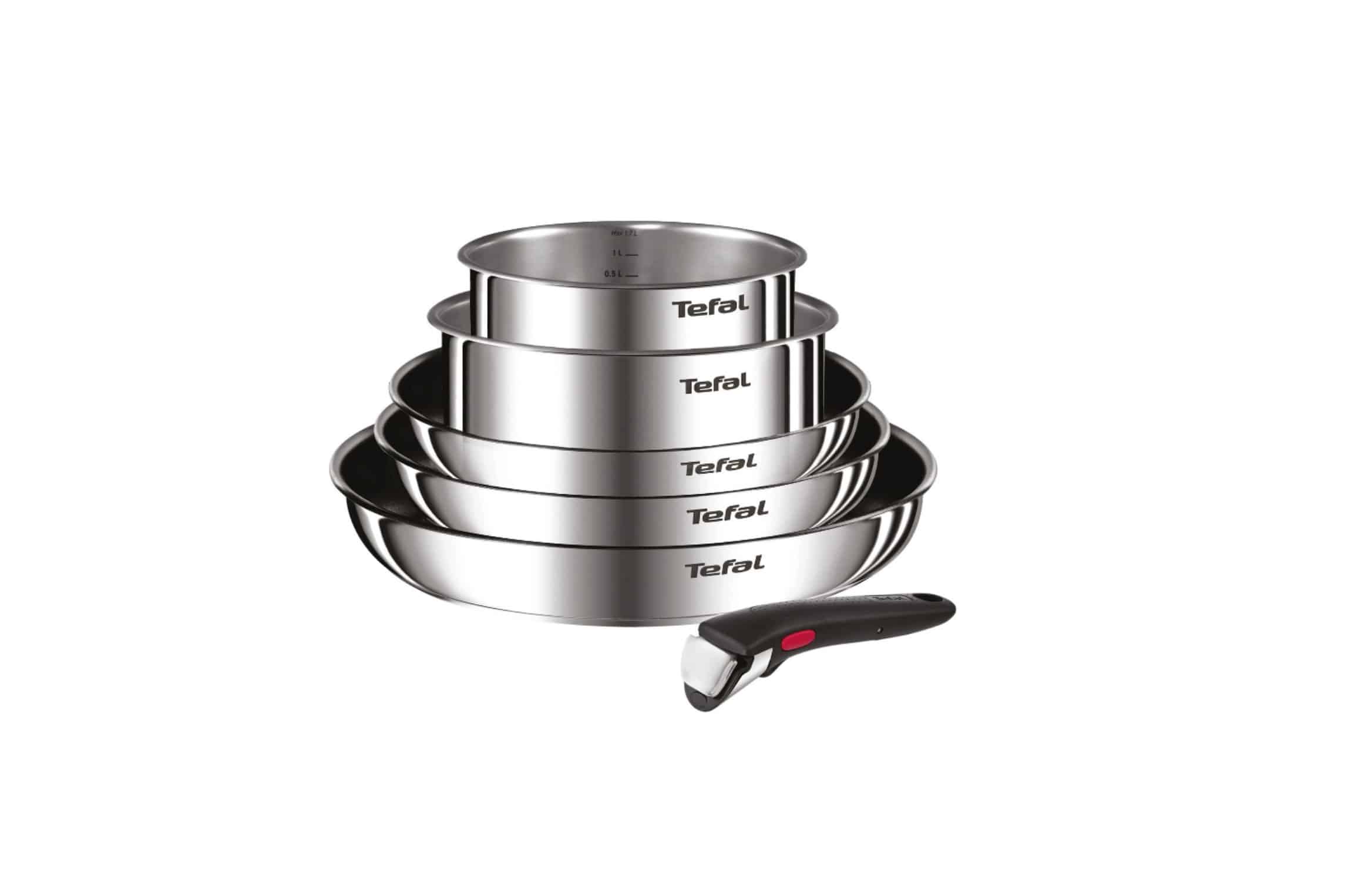 Une offre exceptionnelle : la qualité inox 6 pièces pensée pour toutes les cuissons