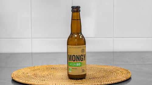 BIÈRE "MONGY SAISON BIO" 33 CL