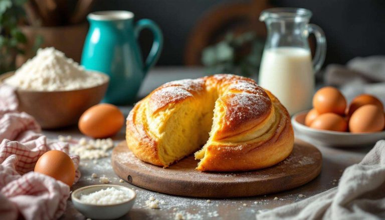 « Julie Andrieu lâche sa recette de brioche sans pétrissage : le résultat est bluffant de moelleux »