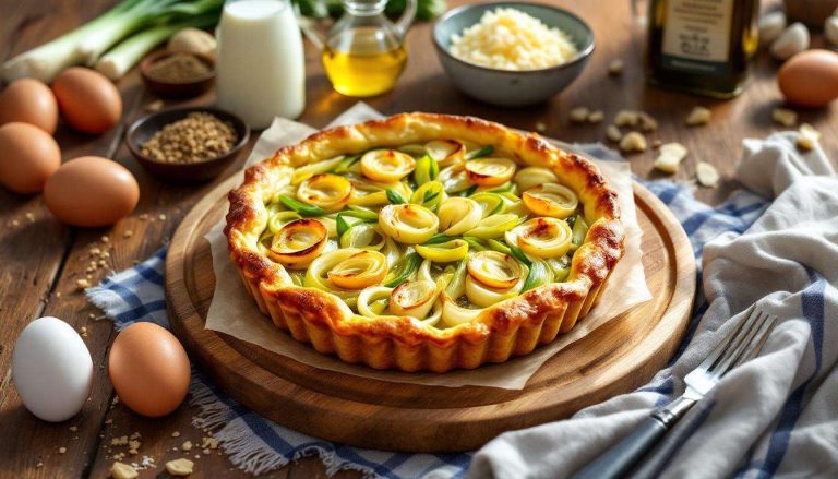 « J'ai abandonné la quiche lorraine pour cette tarte aux poireaux sans crème (résultat bluffant) »