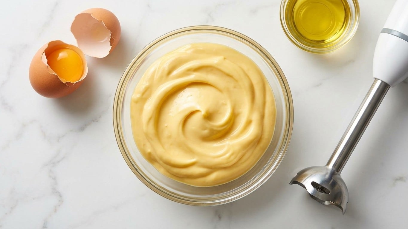 Mayonnaise œuf entier : la technique révolutionnaire qui change tout