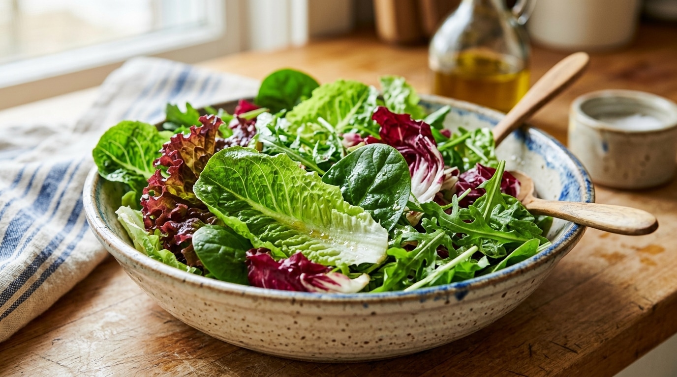 Fini la salade molle qu’on jette au compost : ce geste d’un quart d’heure la remet debout