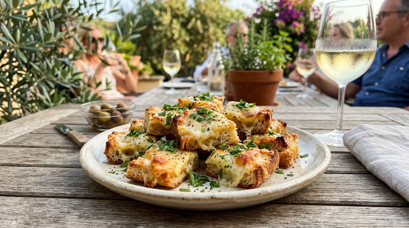 J’ai empilé du pain rassis et du bouillon dans un plat juste pour ne rien jeter : mes invités ont cru à un gratin de chef sarde