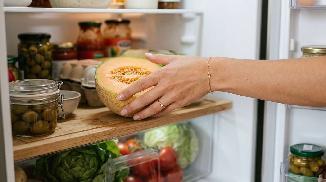 J’ai gratté les graines de mon melon entamé avant de le ranger : deux jours plus tard, j’ai compris mon erreur