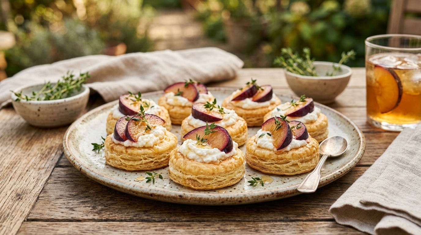 J’ai sorti mes dernières prunes de septembre pour l’apéro de dimanche : le plat est reparti vide en dix minutes