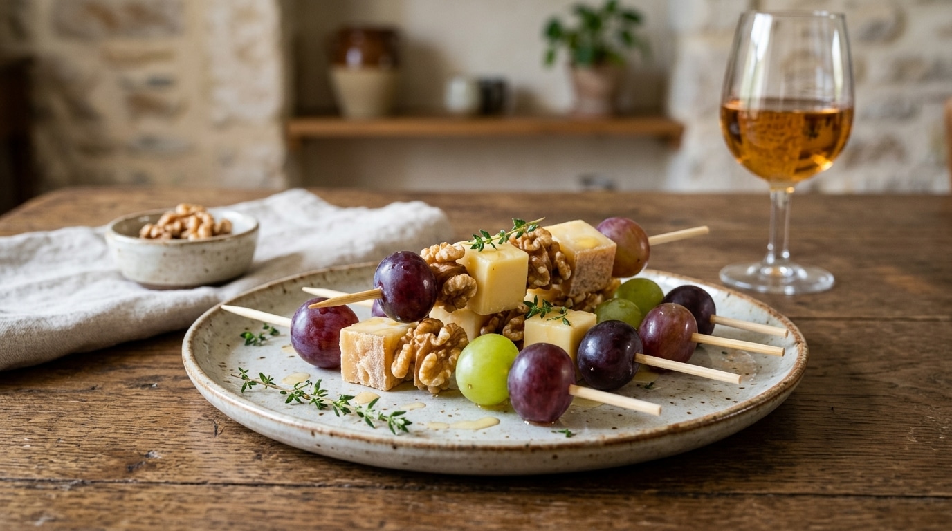 J’ai vidé ma corbeille à fruits sur des pics à apéritif juste pour éviter le gaspillage : mes invités ont délaissé le saucisson