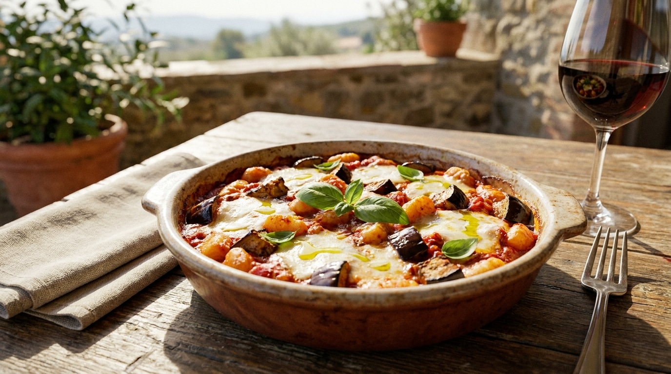 « On me la réclame chaque dimanche » : cette recette aux aubergines et deux fromages transforme un simple dîner en festin