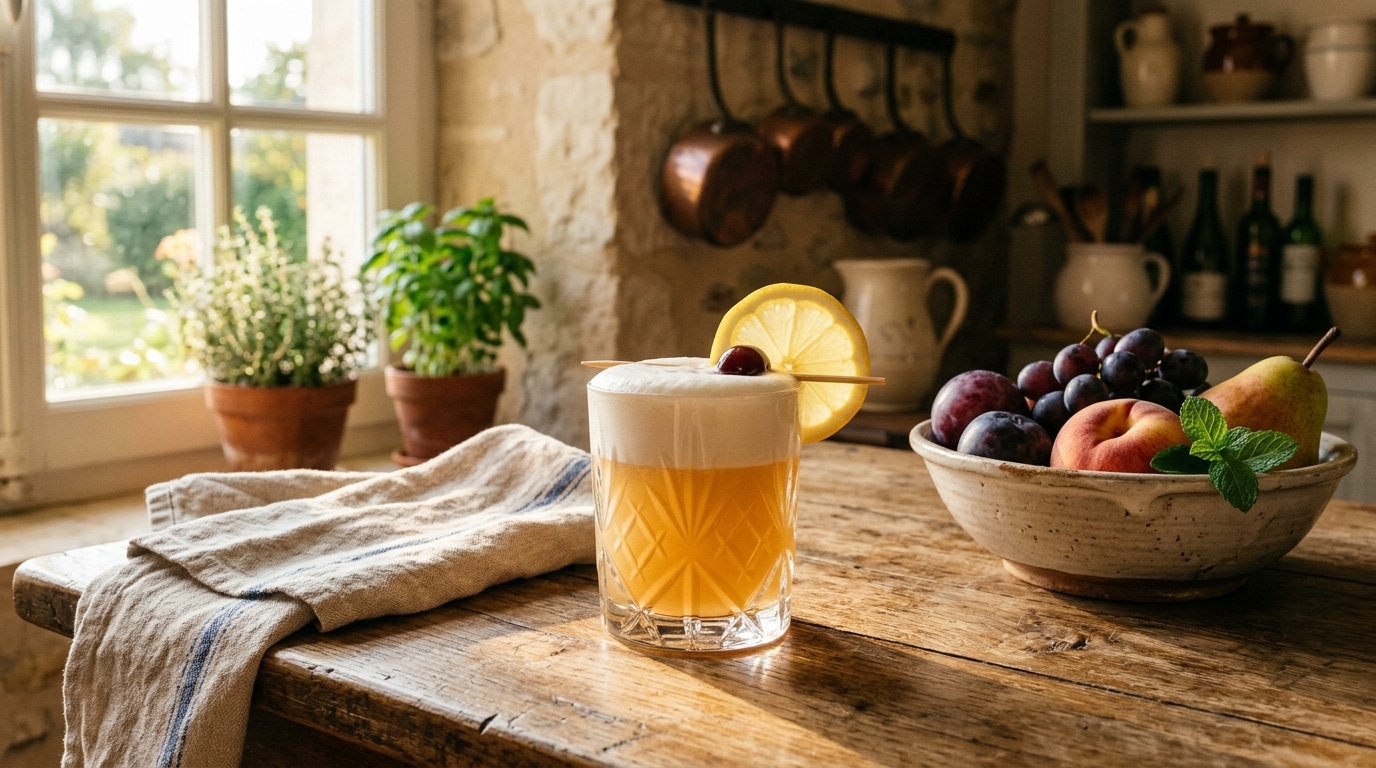 Un jour, un cocktail : Whiskey Sour vitaminé de rentrée, les deux gestes qui gâchent l&rsquo;équilibre du verre