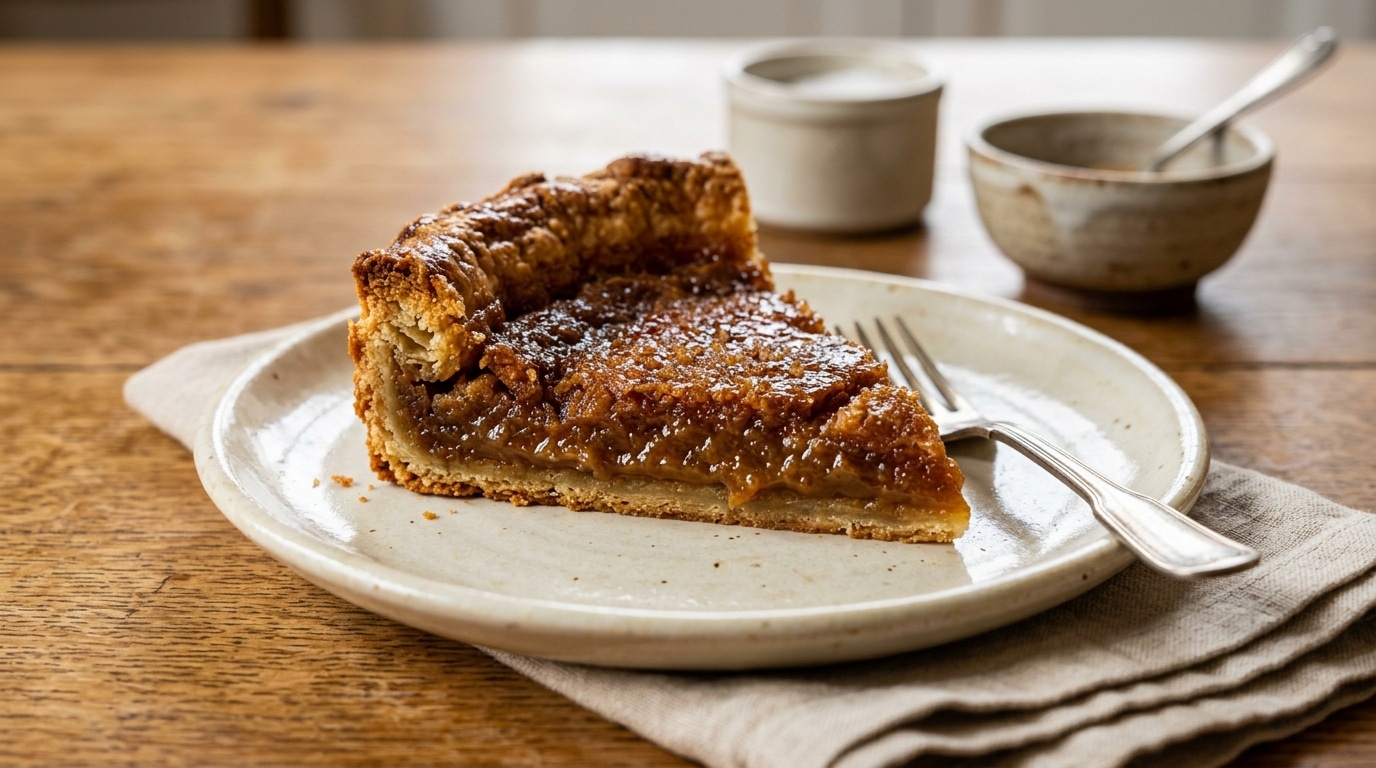 « Elle disparaît toujours avant le café » : cette tarte du Nord à gros bords cache une garniture que personne ne devine
