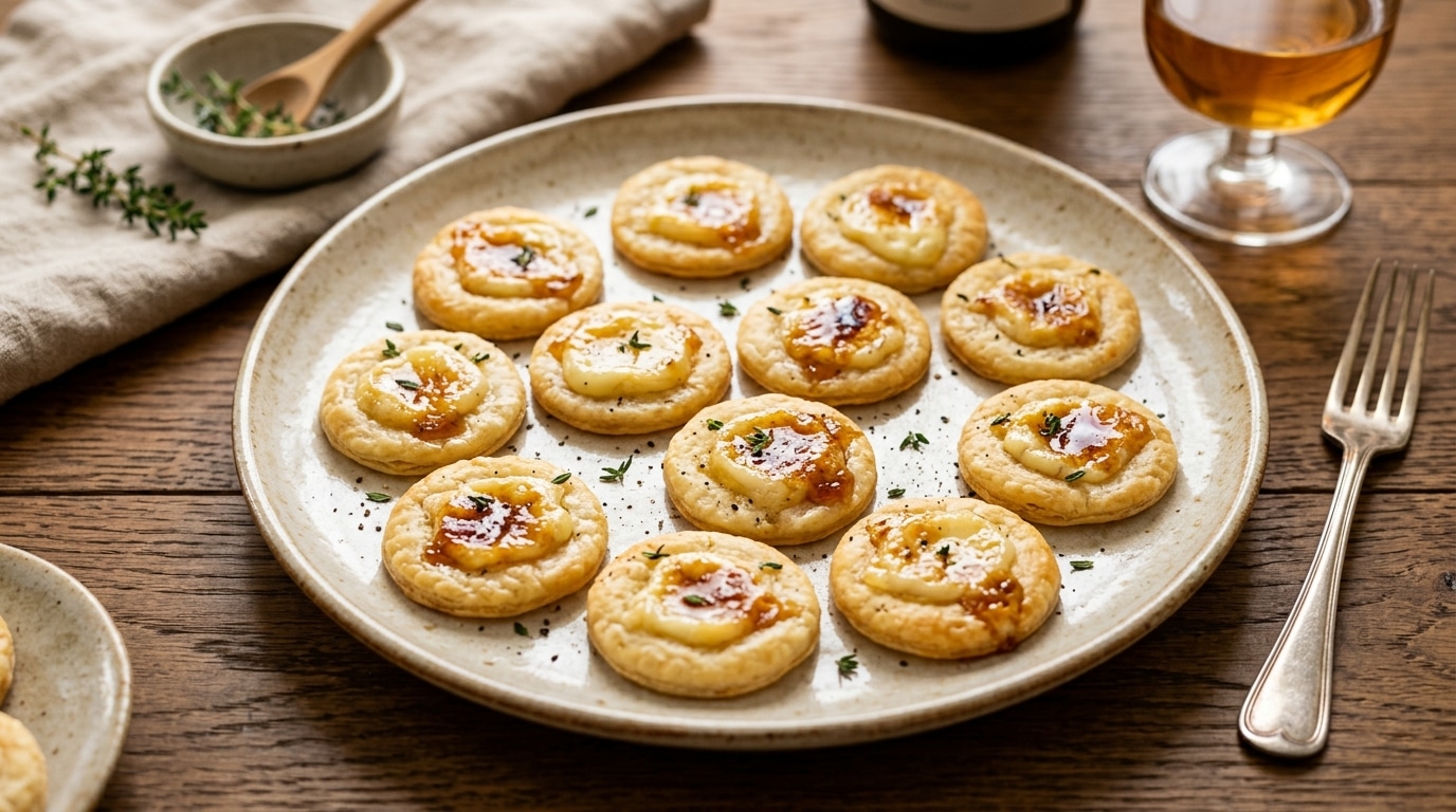 Fini les apéros où je vide un paquet de biscuits salés : ces bouchées au Babybel fondant sortent du four en 20 minutes avec trois ingrédients