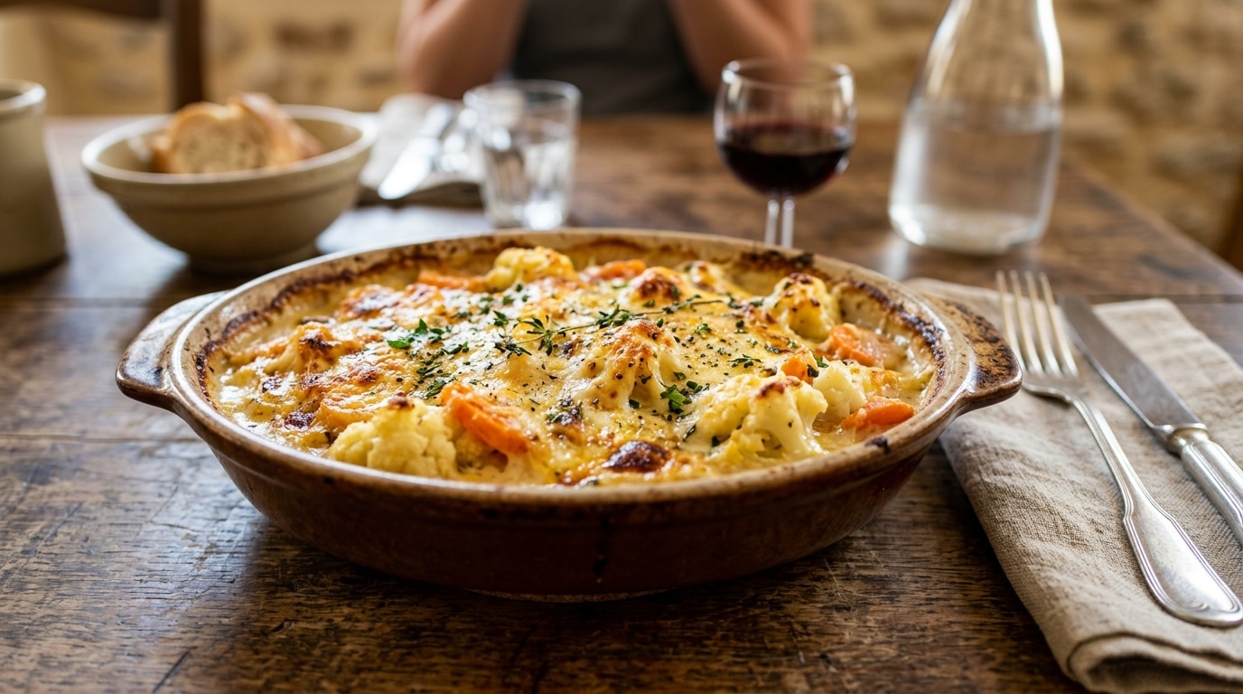 J’ai ajouté deux ingrédients inattendus dans mon gratin de chou-fleur : « le plat est reparti vide de la table »