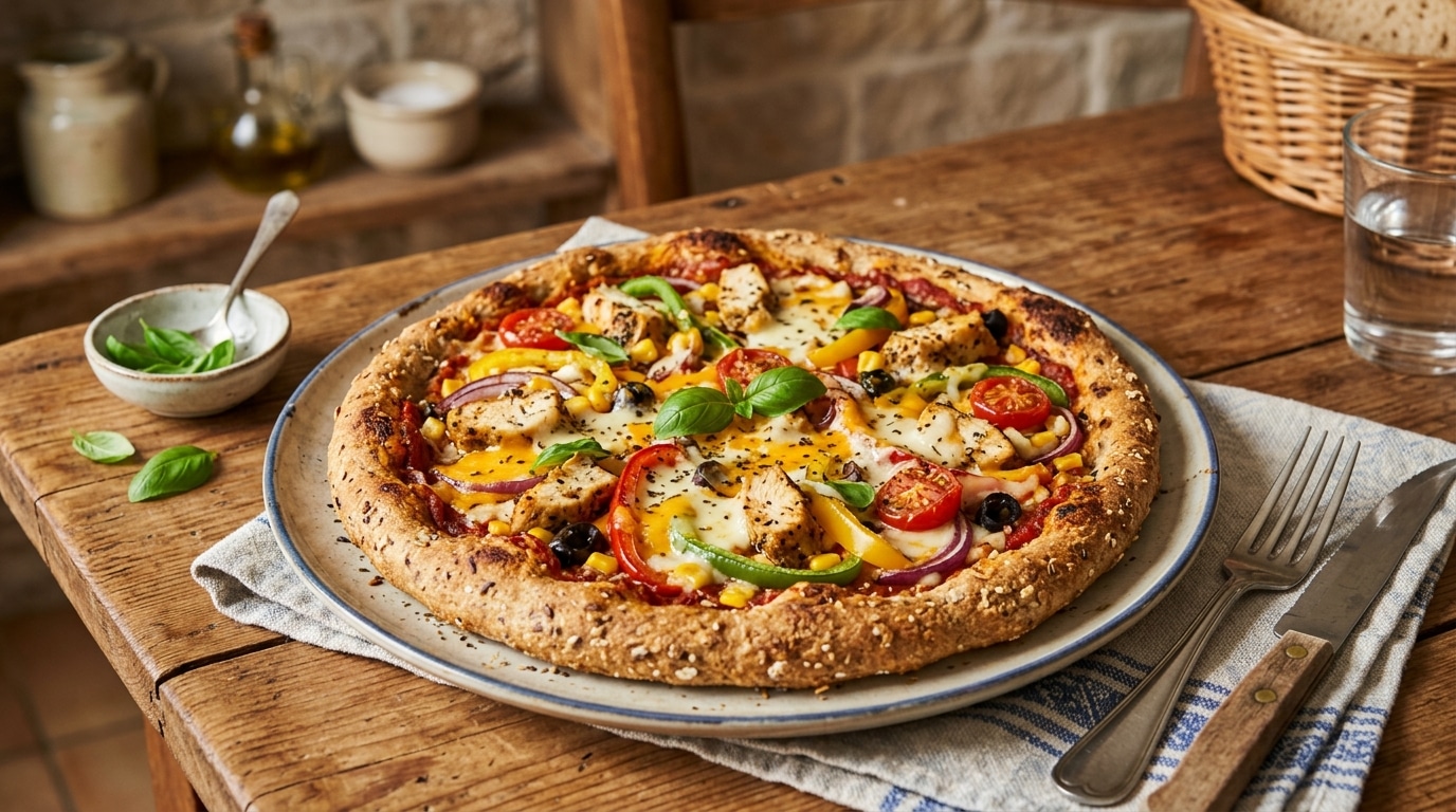 J’ai garni la pizza protéinée d’Hailey Bieber avec les restes du frigo : en sortant du four, je n’y croyais pas