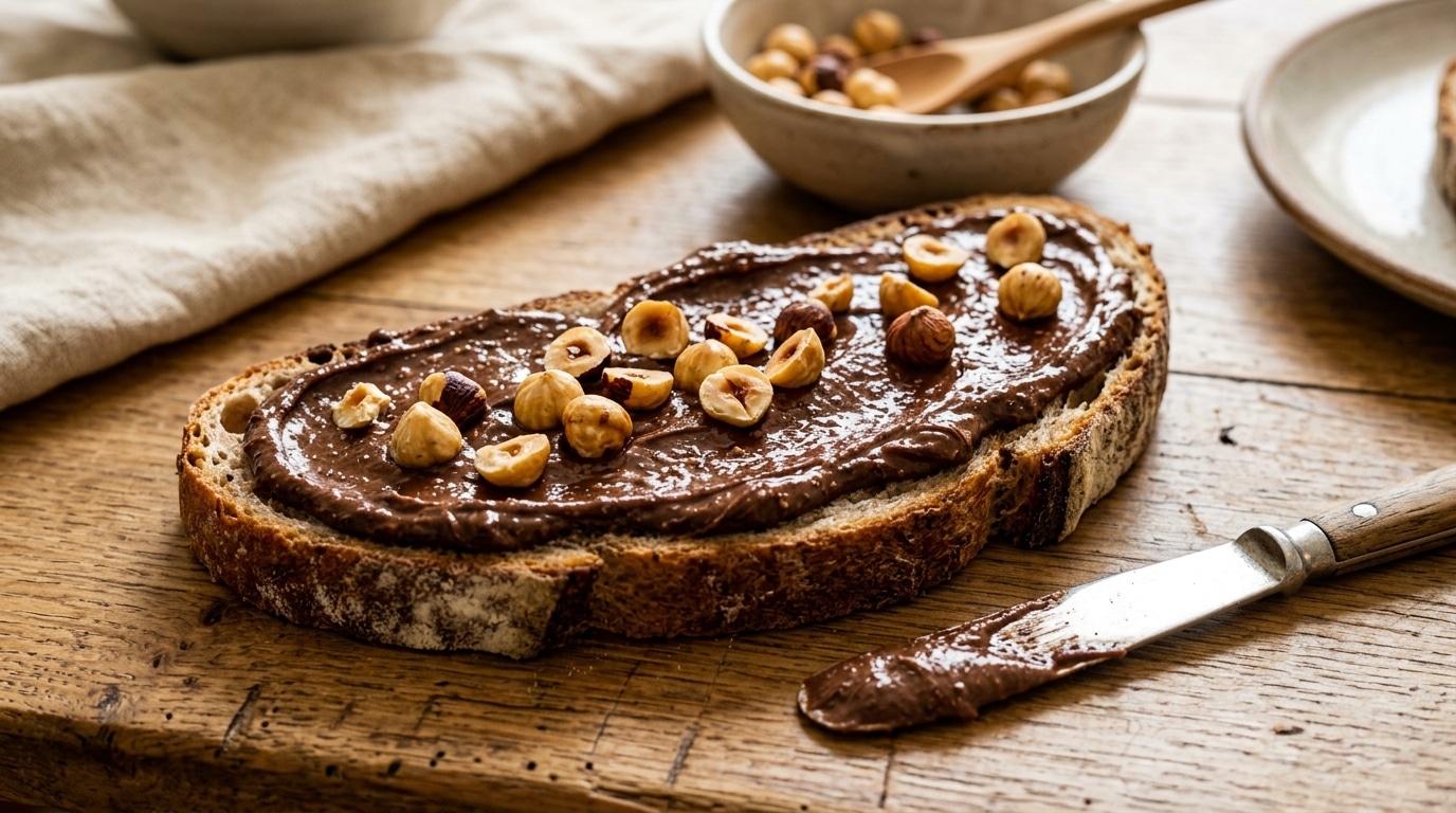 J&rsquo;ai tartiné le même pot industriel pendant quinze ans jusqu&rsquo;à ce qu&rsquo;un pâtissier me montre ce qu&rsquo;il fait avec ses noisettes : tout a changé