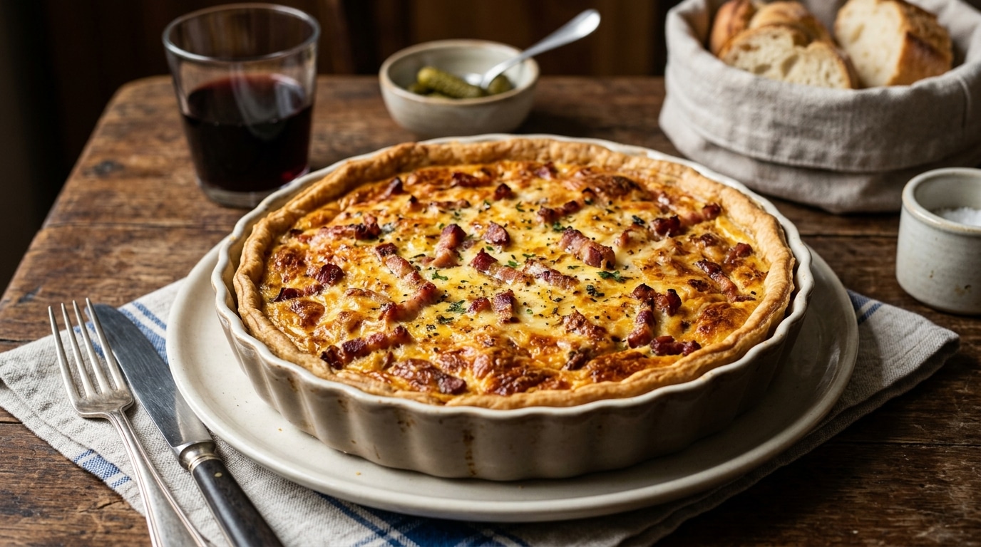 J’ai testé la quiche lorraine de ma grand-mère : cinq ingrédients et un four, rien de plus