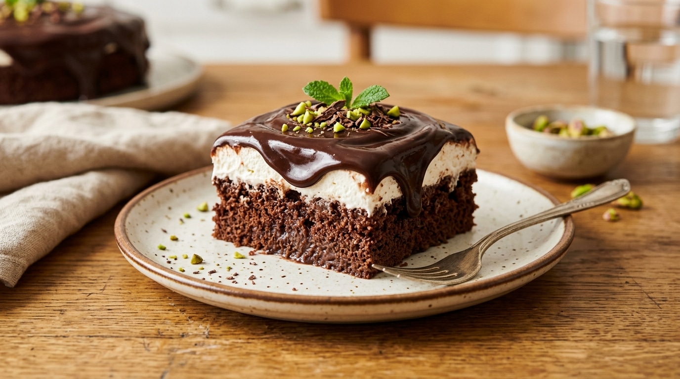 Ma belle-mère turque verse toujours quelque chose de tiède sur son gâteau au cacao avant de le servir, et ce n’est pas du café