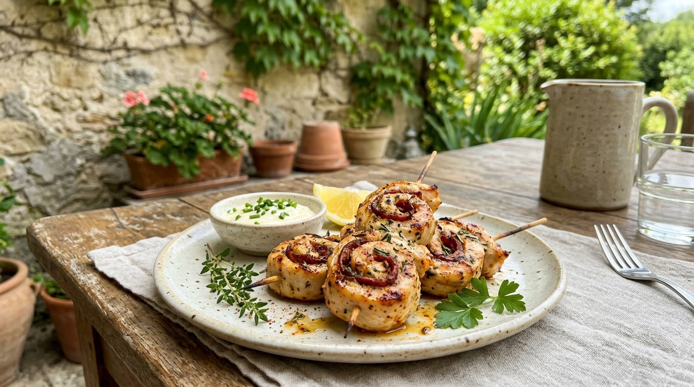 Mon frère passe toujours ses brochettes de poulet au congélateur avant de les piquer, et ce n’est pas par manque de temps