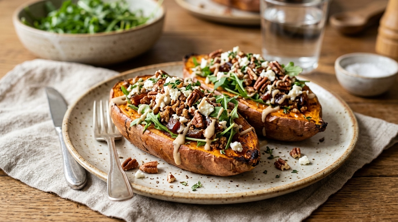 Mon père refusait de toucher à la patate douce : le jour où je l’ai servie rôtie et garnie, il a réclamé la recette