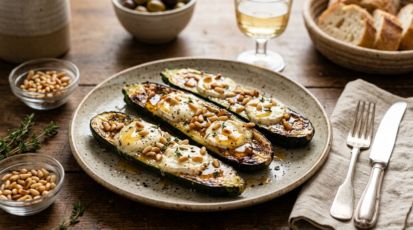 Mon voisin arrose toujours ses courgettes rôties d’un filet doré avant de les sortir du four, et ce n’est pas pour la couleur