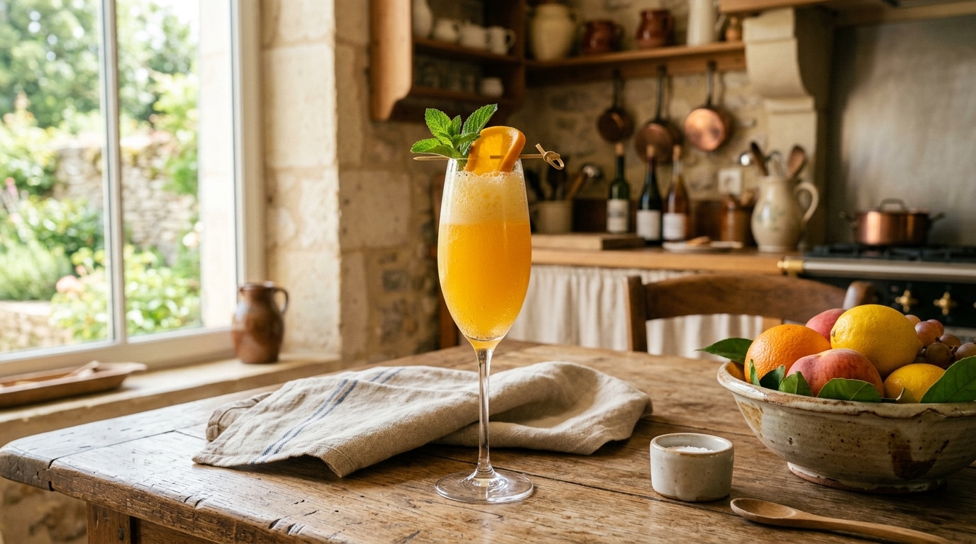 Un jour, un cocktail : Mimosa vitaminé de rentrée, deux détails de service font tout basculer